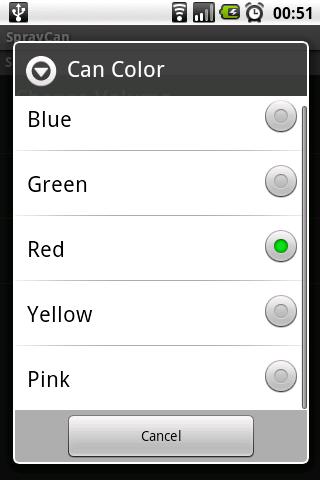 Spray Paint Can Android Entertainment