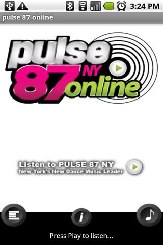 PULSE 87 NY Android Entertainment