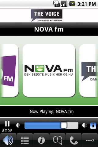 Nova fm, Pop fm & The Voice Android Entertainment