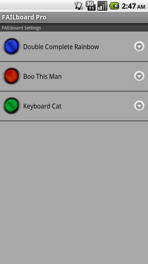 FAILboard Pro Android Entertainment