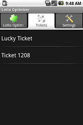 Lotto Optimizer Android Entertainment