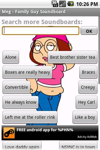 Meg  Family Guy Soundboard