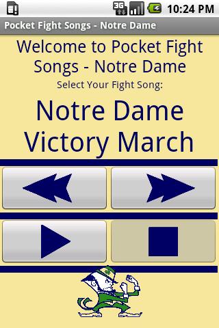 Pocket Fight Songs -Notre Dame