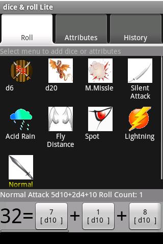 Dice & Roll Lite Android Entertainment