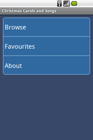 Christmas Carols and Songs Android Entertainment