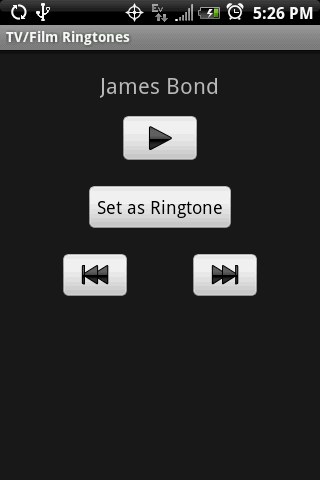 TV/FILM Ringtones Android Entertainment