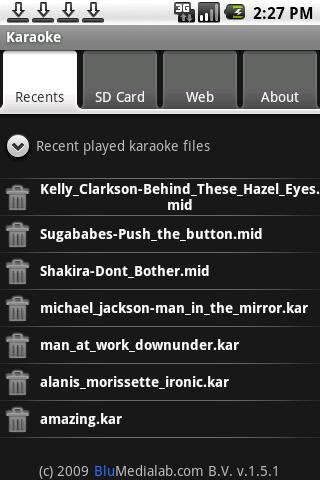 Karaoke (trial) Android Entertainment