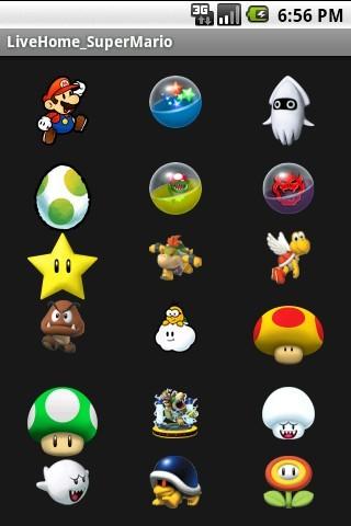 LiveHome_SuperMario IconPkg Android Entertainment