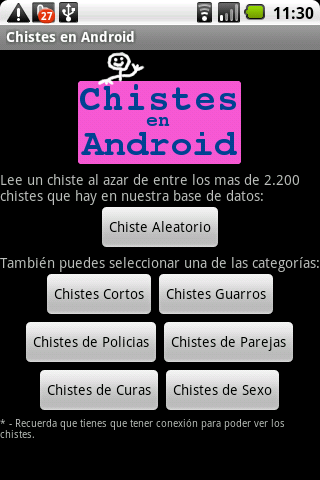 Chistes en Android Android Entertainment