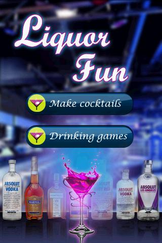 Cocktails and Drinking game Android Entertainment