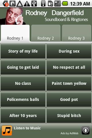 Rodney Dangerfield soundboard Android Entertainment