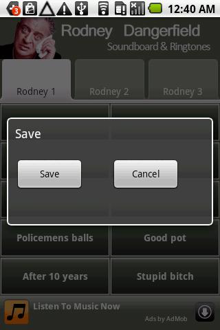 Rodney Dangerfield soundboard Android Entertainment