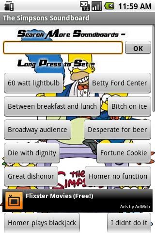The Simpsons – Soundboard Android Entertainment