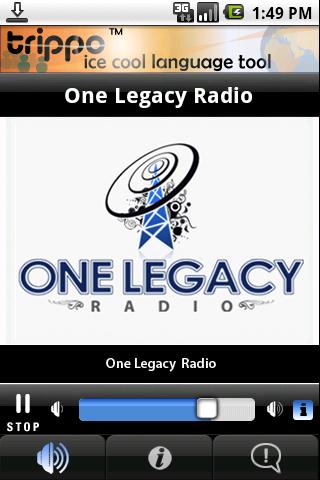 One legacy Radio Android Entertainment