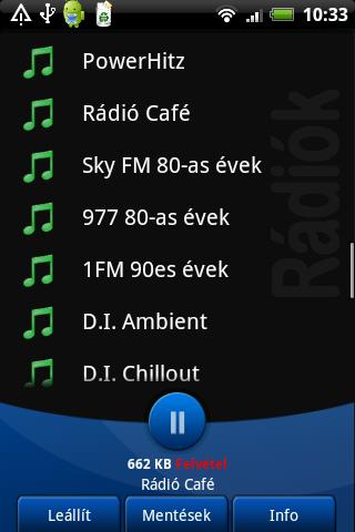 Rádiók Magyar (web)Rádió 1.0.2 Android Entertainment
