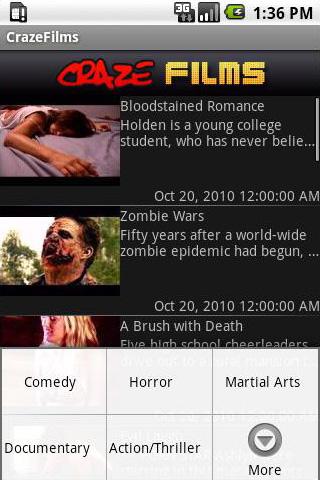 Craze Films Android Entertainment