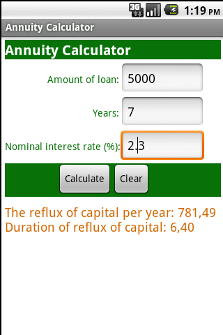 Loan Calculator Android Finance