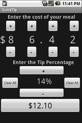 Quick Tip Pro Android Finance