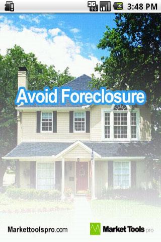 Avoid Foreclosure Android Finance