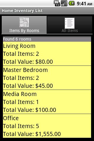 Home Inventory Organizer Android Finance