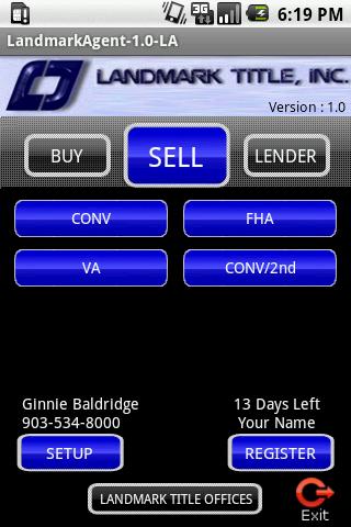 LandmarkAgent Android Finance