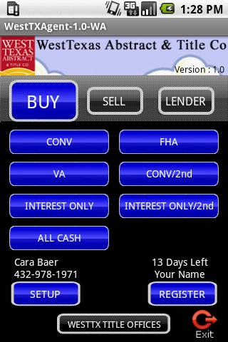 WestTXAgent Android Finance