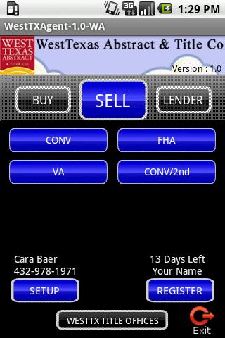 WestTXAgent Android Finance