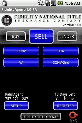 FidelityAgent OR Android Finance