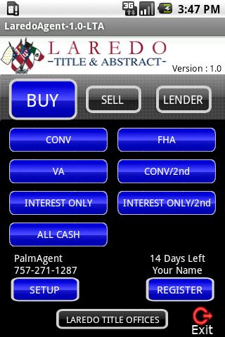 LaredoAgent Android Finance