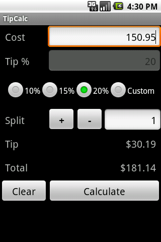 TipCalcPro – Tip Calculator Android Finance