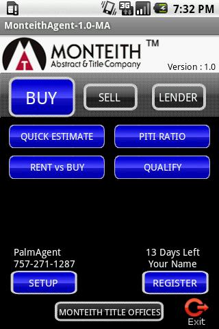 MonteithAgent Android Finance