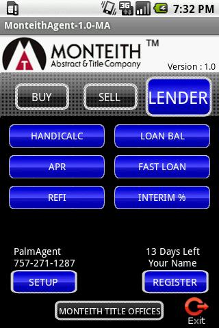 MonteithAgent Android Finance