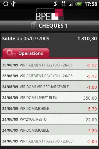 Banque Privée Européenne Android Finance