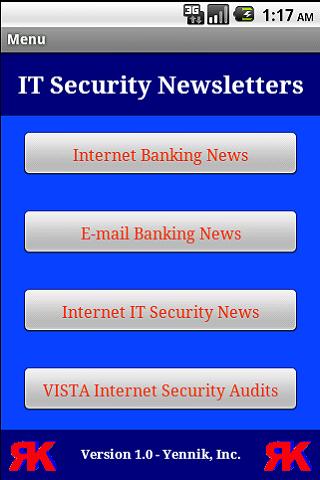 IT Security Newsletters Android Finance