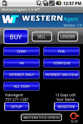 WesternAgent Android Finance