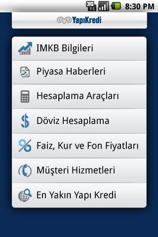 Yapı Kredi Android Finance App Android Finance