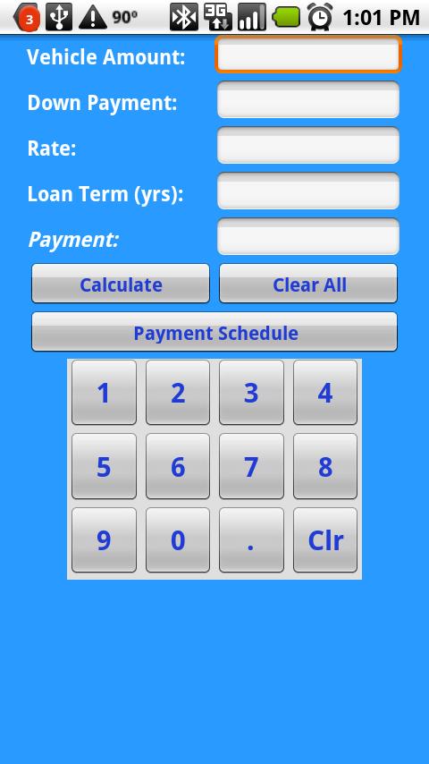 Easy Auto Calculator Android Finance