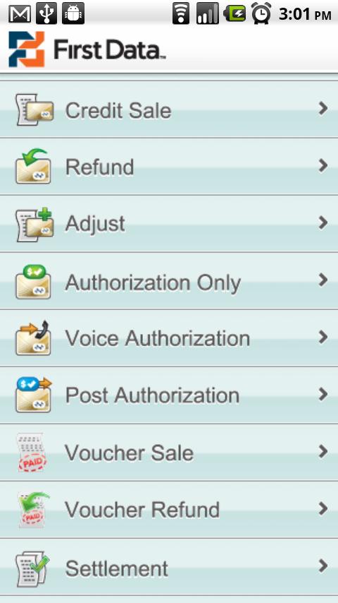 First Data Mobile Pay Android Finance