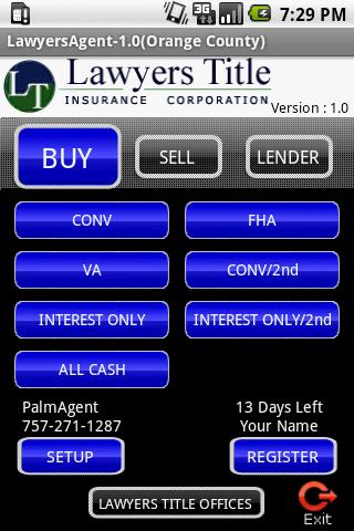 LawyersAgent CA Android Finance
