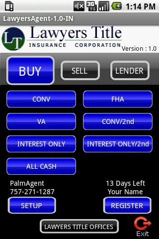 LawyersAgent IN Android Finance