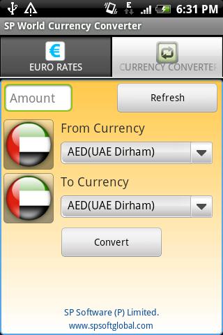 SP World Currencies Android Finance