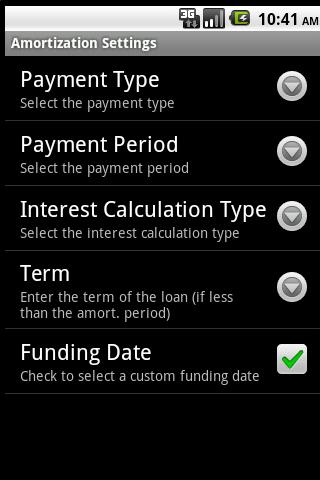 Commercial Loan Calculator Android Finance