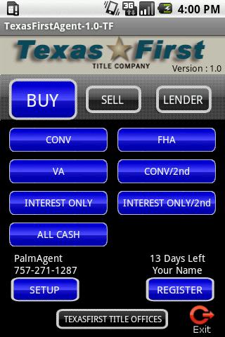 TexasFirstAgent Android Finance