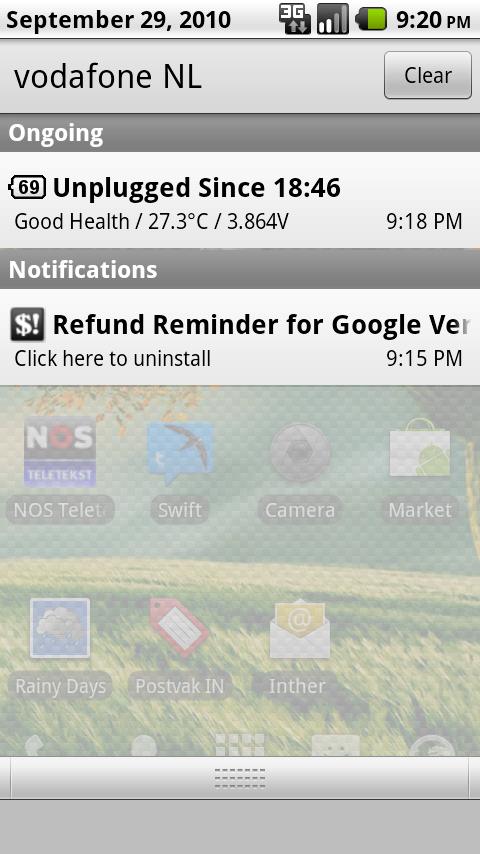 Refund Reminder Android Finance
