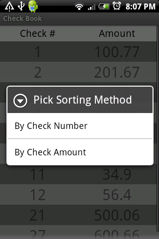 Check Book(Lite) Android Finance