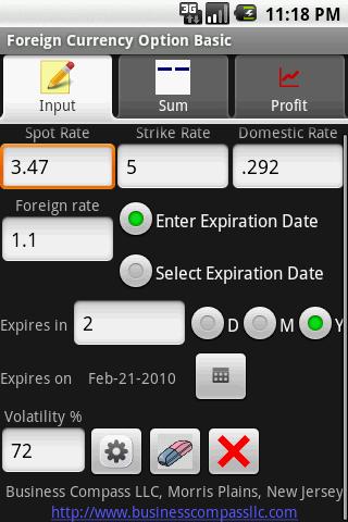 Foreign Currency Option Basic