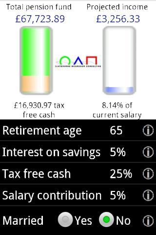 DC Pensions Calculator C-MG