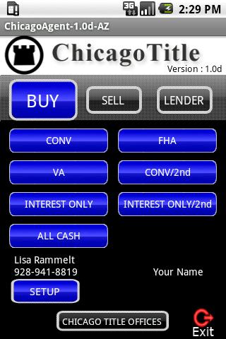 ChicagoAgent AZ Android Finance