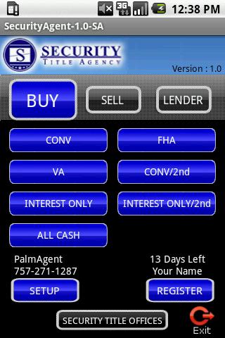 SecurityAgent Android Finance