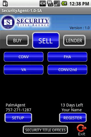 SecurityAgent Android Finance